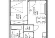 Moderne 2-Zimmer-Neubauwohnung mit Balkon in Ruhelage