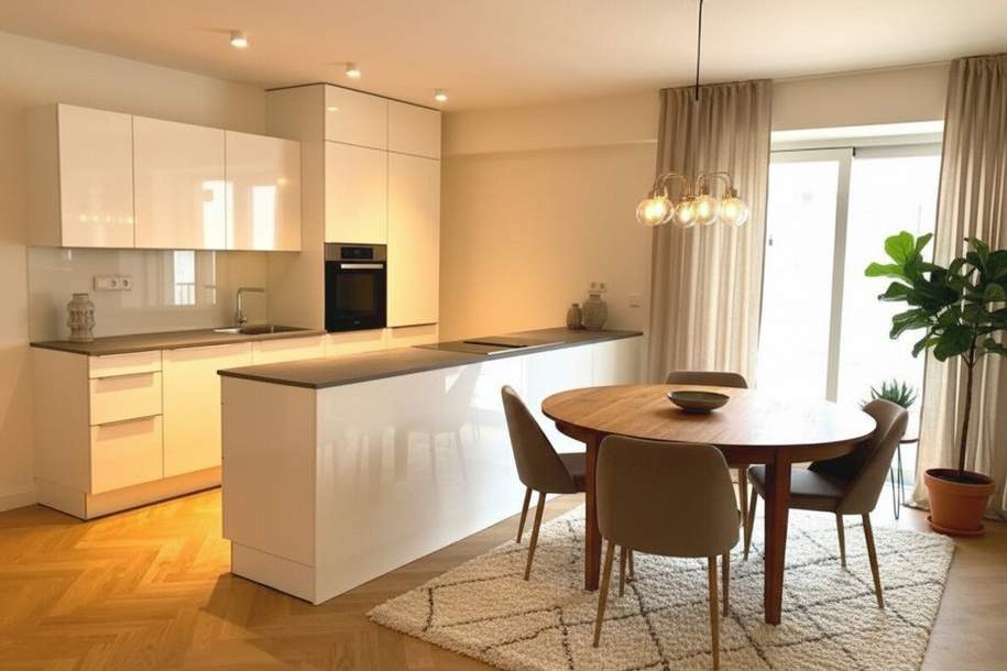 1030! 4-Zimmer DG mit Balkon Nähe Urania!, Wohnung-miete, 3.010,59,€, 1030 Wien 3., Landstraße