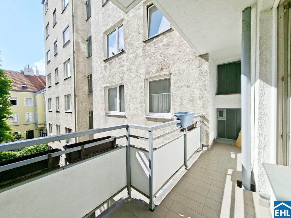 Attraktive 3-Zimmer Wohnung mit Loggia nähe der Mariahilfer Straße!