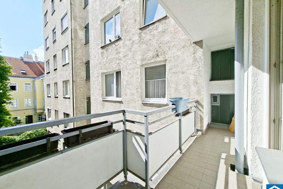 Attraktive 3-Zimmer Wohnung mit Loggia nähe der Mariahilfer Straße!, Wohnung-miete, 1.690,00,€, 1060 Wien 6., Mariahilf