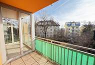 Nahe Schönbrunn: 2-Zimmer-Wohnung mit Balkon und Wintergarten sowie ein opt. Stellplatz!