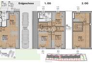 Moderne, große Doppelhaushälfte - hell, energieeffizient, in familiärer Anlage