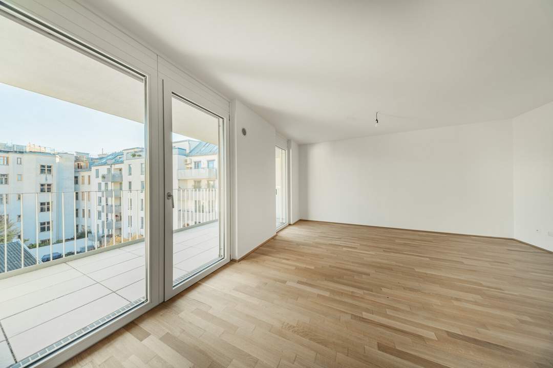 SOFORT VERMIETEN >> charmante 3-Zimmer Vorsorgewohnung mit bodentiefen Fenstern und 2 Balkone >> Top Anbindung