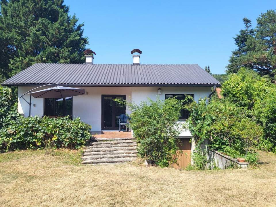 "Neuer Preis" BREITENFURT AN DER WIENER STADTGRENZE: MASSIVER FERIEN-ODER WOHN-BUNGALOW