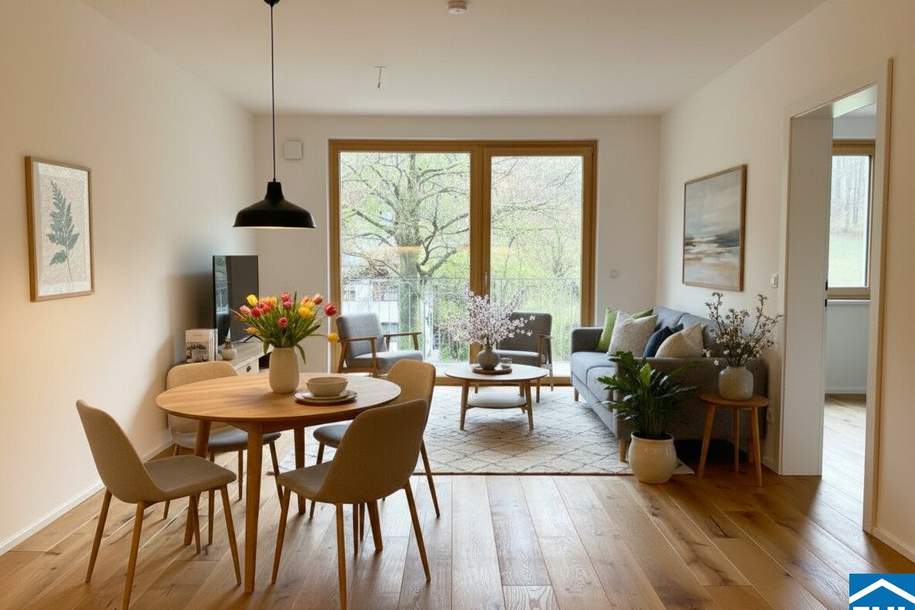 Idyllisches Wohnen im Wienerwald: Moderne Eigentumswohnungen in Kaltenleutgeben, Wohnung-kauf, 235.000,€, 2391 Mödling