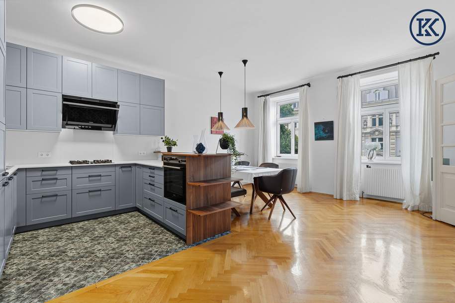 Elegante Altbauwohnung mit Geschichte im Herzen des 8. Bezirks, Wohnung-kauf, 1.150.000,€, 1080 Wien 8., Josefstadt