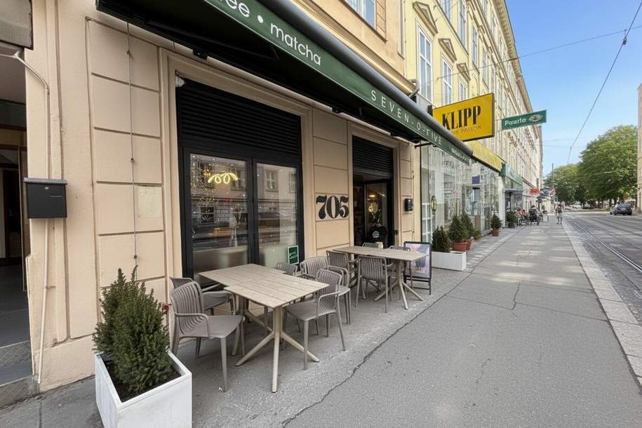 1090! Geschäftslokal in gut frequentierter Lage zum Kauf! Befristet vermietet!, Gewerbeobjekt-kauf, 599.000,€, 1090 Wien 9., Alsergrund