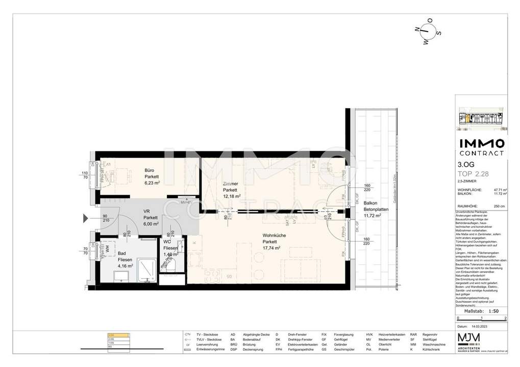 Stock2Live Exklusive Wohneinheiten 42qm - 120qm in Stockerau! _fußläufig zu Schule und Bahnhof!
