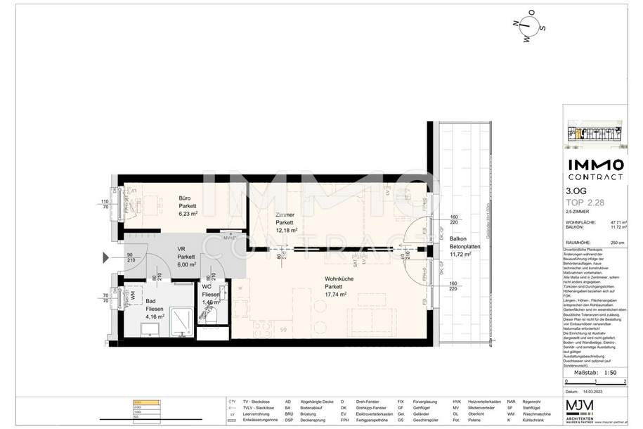 Stock2Live Exklusive Wohneinheiten 42qm - 120qm in Stockerau! _fußläufig zu Schule und Bahnhof!, Wohnung-kauf, 274.000,€, 2000 Korneuburg