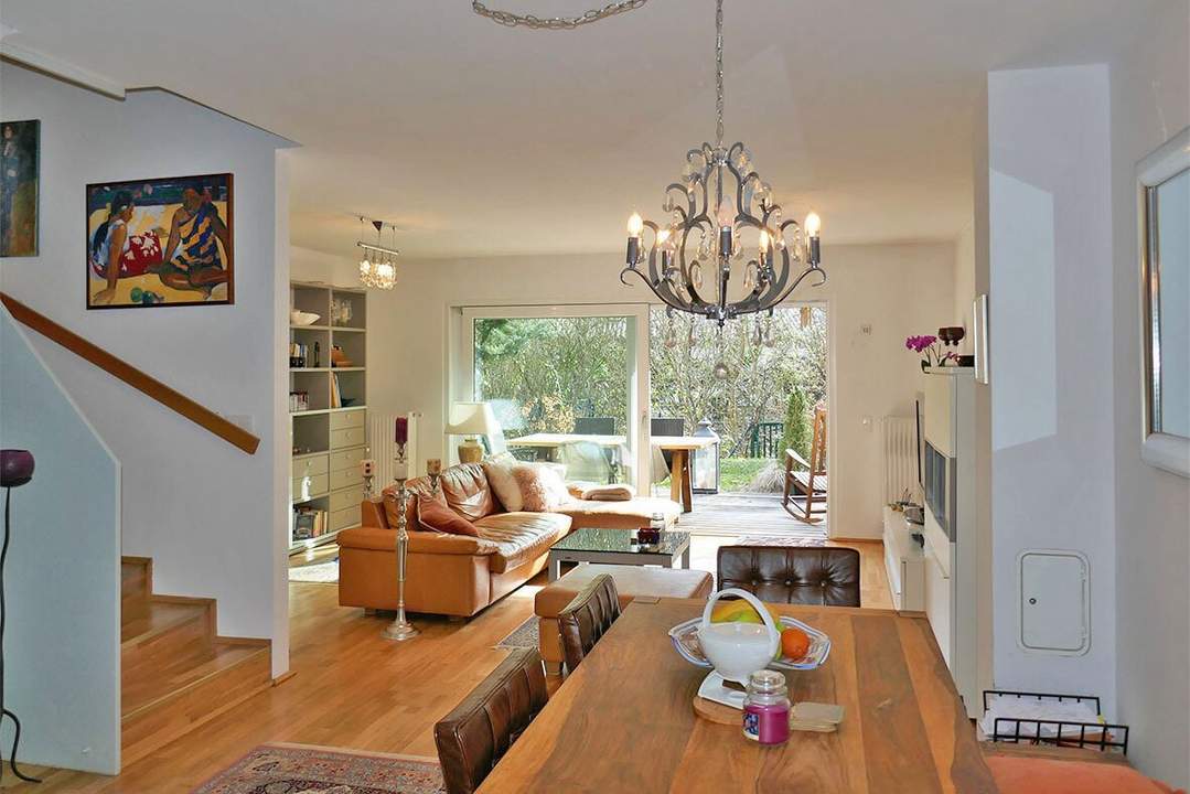 Traumhafte Waldrand-Ruhelage mit 4 Terrassen und Garten in Penzing