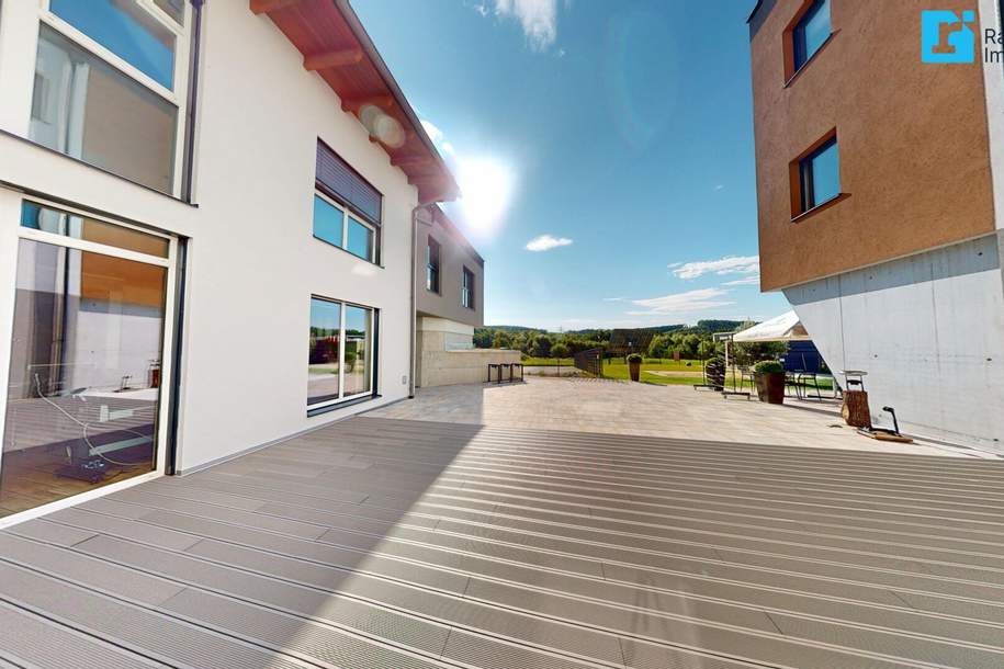Arbeiten mit Weitblick: Moderne Bürofläche mit Sonnenterrasse in Kemeten, Gewerbeobjekt-miete, 1.036,51,€, 7531 Oberwart