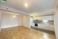 Wohnen im Mautner-Markhof nahe S-Bahn S7 Kaiserebersdorf - Innenhofausrichtung mit großer Loggia, Einbauküche und luxuriösem Bad! GEMEINSCHAFTLICHE DACHTERRASSE!