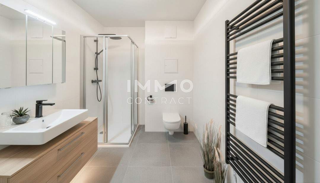 Attraktive 2-Zimmer-Wohnung mit Balkon – provisionsfreier Erstbezug nahe Alte Donau