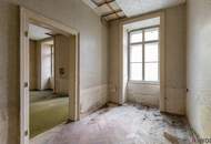 RARITÄT | KOMPLETT HOFSEITIGE ALTBAU-GARTENWOHNUNG | Sanierungsbedürftig | Gesamte Etage im Hoftrakt | Nähe Einsiedlerpark, U4 Margaretengürtel, künftiger U2-Station Reinprechtsdorfer Straße
