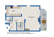 Doppelhaushälfte (Bild rechte Seite) mit Garten zu mieten