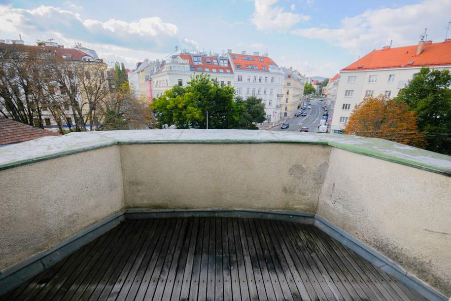IHR SANIERUNGSPROJEKT - 3-ZIMMER-ALTBAUWOHNUNG MIT TERRASSE, Wohnung-kauf, 795.000,€, 1190 Wien 19., Döbling