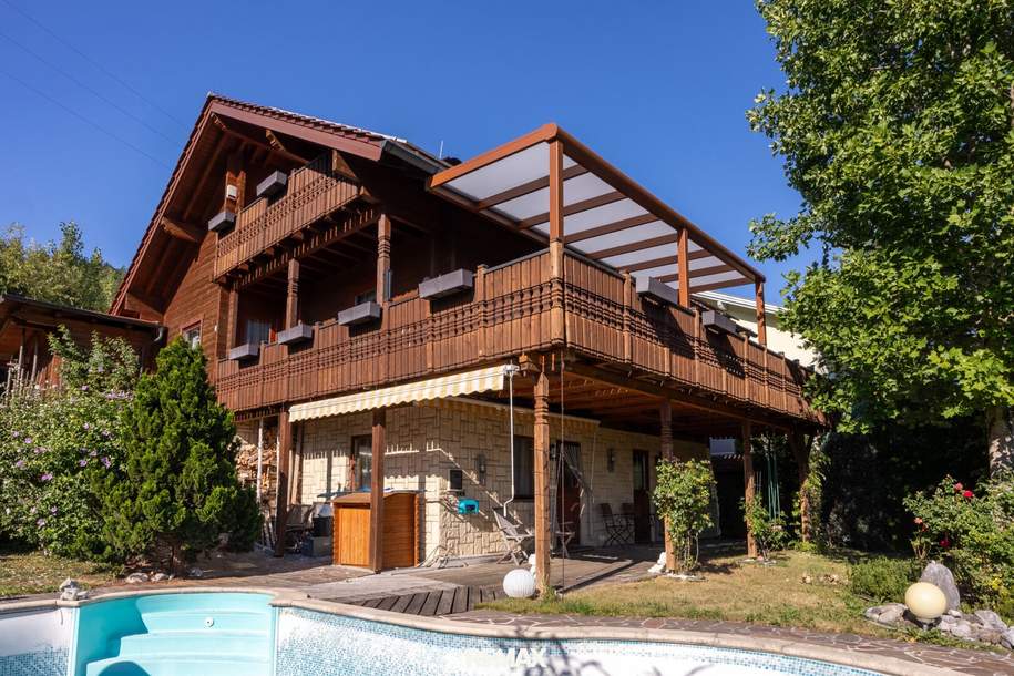 Großzügiges Haus mit Pool & Mehrgenerationen-Potenzial in Maria Rain - Haimach, Haus-kauf, 450.000,€, 9161 Klagenfurt Land