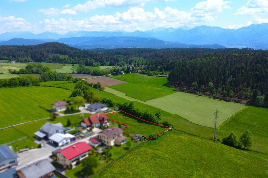 Idyllisches Wohnen in naturnaher Ruhelage, Grund und Boden-kauf, 137.850,€, 9220 Villach Land