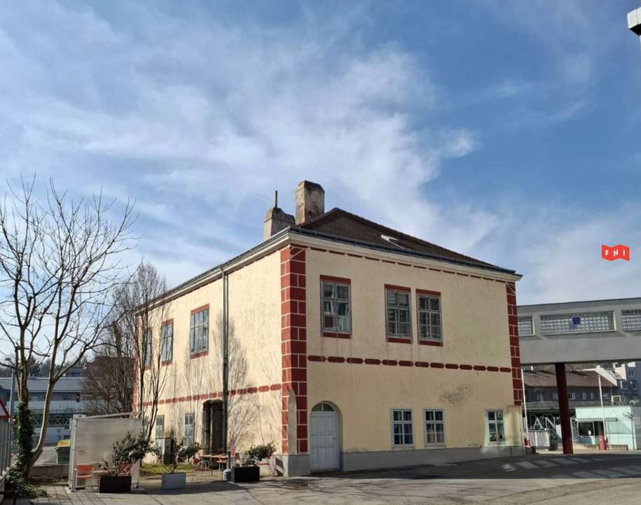 Geräumiges Büro mit ca. 300 m2 in einem historischen Mühlengebäude bei U4 Hütteldorf / Westausfahrt