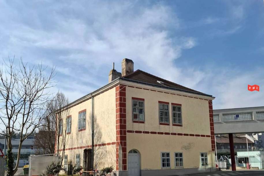 Geräumiges Büro mit ca. 300 m2 in einem historischen Mühlengebäude bei U4 Hütteldorf / Westausfahrt, Gewerbeobjekt-miete, 3.300,00,€, 1140 Wien 14., Penzing