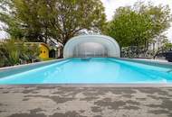 MODERNES EINFAMILIENHAUS MIT SWIMMING POOL IN DER NÄHE VOM BAHNHOF GERASDORF BEI WIEN