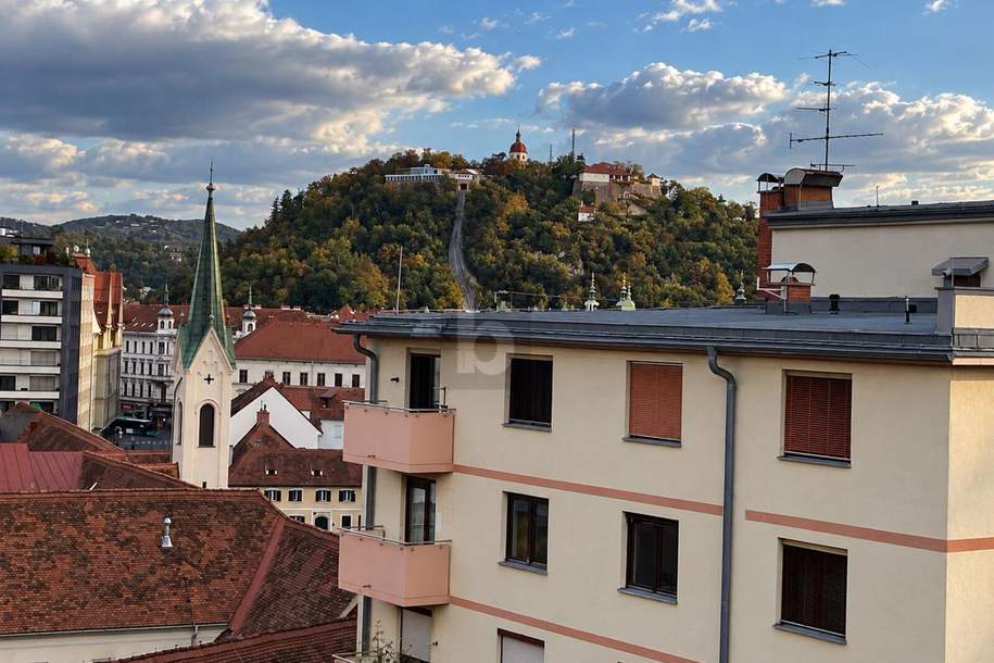 IHR NEUES ZUHAUSE?MODERN UND GEMÜTLICH IN ZENTRALER LAGE MIT HERRLICHEM AUSBLICK, Wohnung-kauf, 138.000,€, 8020 Graz(Stadt)