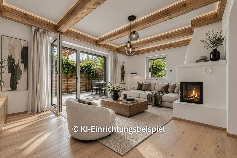 Renditeobjekt - Gartenwohnung in Ruhelage mit Blick aufs Kitzbüheler Horn, Wohnung-kauf, 495.000,€, 6380 Kitzbühel