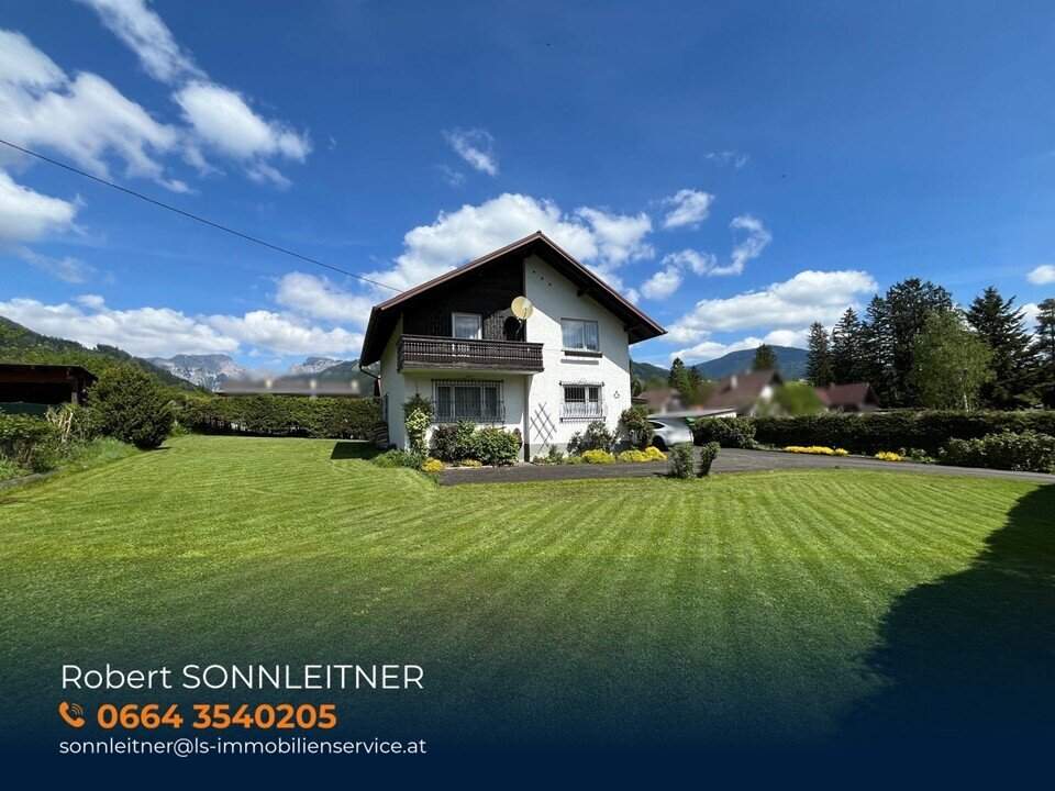 Gepflegtes Landhaus im Grünen! Möbliert, großzügig &amp; ruhig gelegen mit Bergblick!