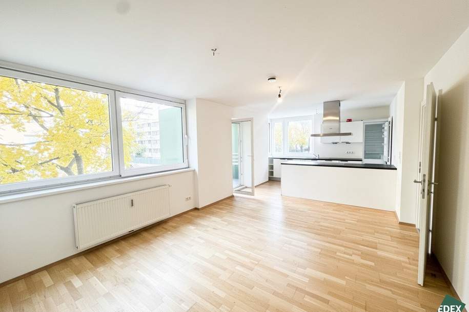 3-Zimmer-Neubau mit Loggia direkt bei der Donau, Wohnung-miete, 1.299,00,€, 1220 Wien 22., Donaustadt