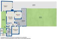 Stilvoller Rückzugsort mit Gartenidyll, Garage und Ausbaupotenzial!