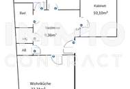 Geräumige, sanierte 4-Zimmer-Wohnung in ruhiger Lage – Nähe Bahnhof Floridsdorf