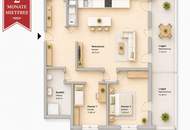 2 MONATE MIETFREI - 2-Zimmer-Wohnung mit Loggia