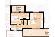 Großzügige 2-Zimmer Wohnung mit 2 Terrassen – ganz oben &amp; provisionsfrei!