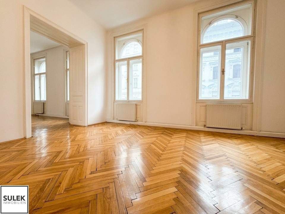 ** ab sofort unbefristet mieten: großzügige 2 Zimmer Altbauwohnung mit separater Küche nähe Volksoper / Währinger Straße U6 ** keine WG's! **