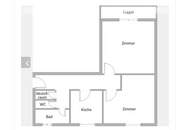 "4. Liftstock vollmöbliert mit hofseitigem Balkon!"