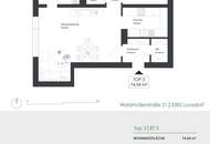 Geförderte 3-Zimmer-Wohnung mit großem Balkon im Dachgeschoss! Unbefristet!