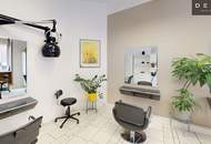 | VERMIETETER FRISEURSALON | TOP LAGE | BESTANDSFREI MÖGLICH |