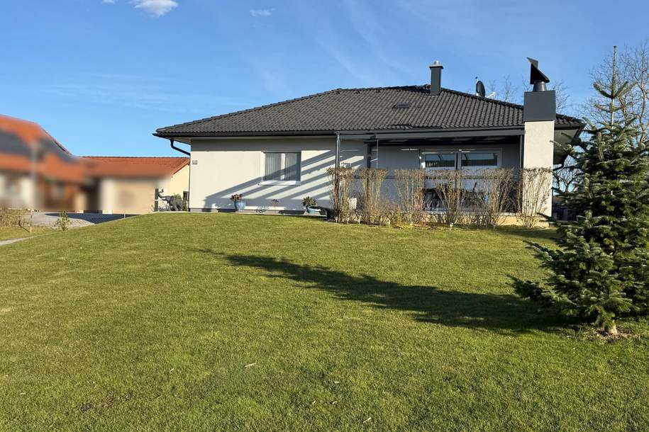 Bezugsfertiger, moderner Bungalow mit Burgblick, Haus-kauf, 499.000,€, 7540 Güssing