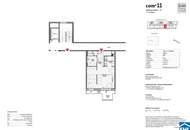 Top 1,5-Zimmer-Wohnung mit Balkon nahe Gasometer