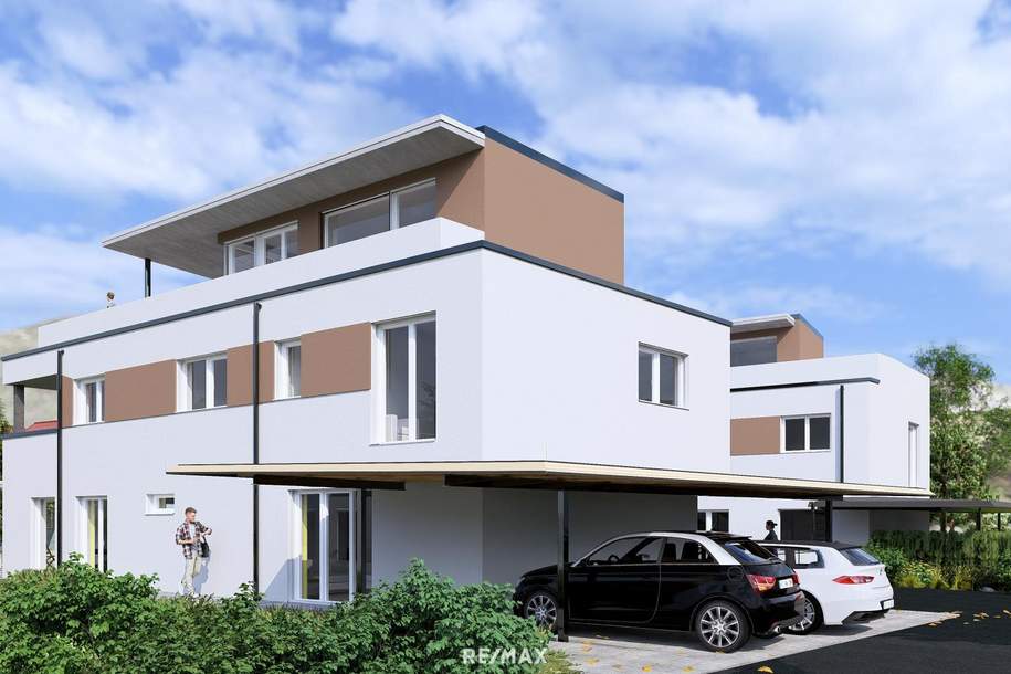 NEUBAU!! Exklusive 5-Zimmer-Penthouse in Kundl zu kaufen!, Wohnung-kauf, 648.000,€, 6250 Kufstein