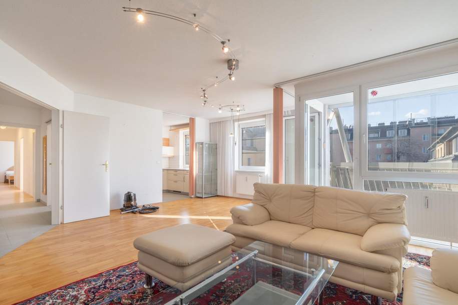 KAUFANBOT EBEN ANGENOMMEN ! Vollausgestattetes 4 Zimmer Familienparadies mit Weitblick einen Steinwurf von der Schmelz, Wohnung-kauf, 499.000,€, 1160 Wien 16., Ottakring