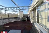 High-End Penthouse mit Skyline Ausblick - Exklusive Dachgeschosswohnung mit 3 Terrassen, Tiefgaragenplatz und Kinderspielplatz