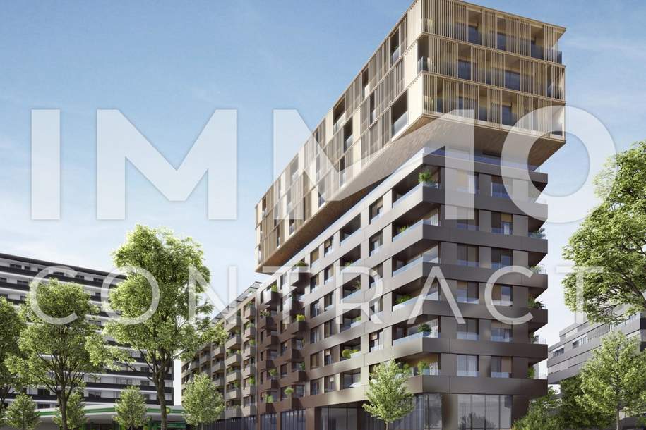 Hauptbahnhof: 4. Stock - Durchdachte Zweizimmer-Wohnung - PROVISIONSFREI, Wohnung-kauf, 370.000,€, 1100 Wien 10., Favoriten