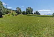 Traumhaftes, ca. 3.109 m² großes Baugrundstück mit Blick auf die Karawanken im Bezirk Völkermarkt