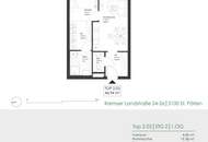 MITTEN IN DER STADT Ruhe auf der begrünten Terrasse genießen - 2 Zimmer Neubauwohnung. - WOHNTRAUM