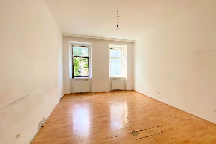 SONNIG und RUHIG! ALTBAU-WOHNUNG zu SANIEREN, Wohnung-kauf, 199.000,€, 1110 Wien 11., Simmering
