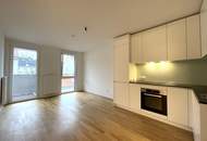 4.OG! Neuwertige 2 Zimmer Wohnung mit hofseitigem Balkon! Top-Ausstattung!