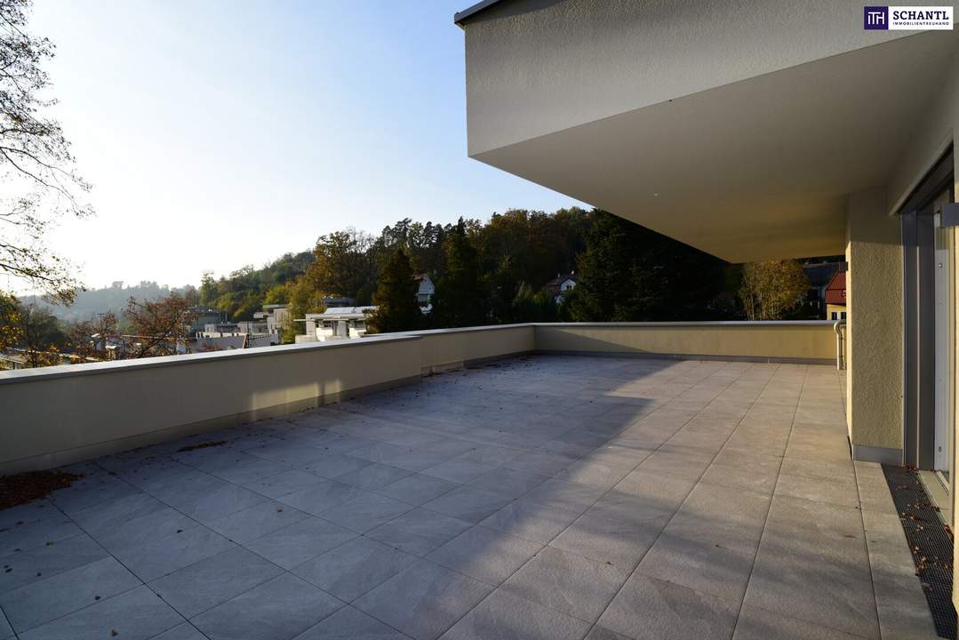 Exklusive Maisonette-Neubauwohnung in Graz-Mariatrost mit gigantisch großer Terrasse! PROVISIONSFREI!