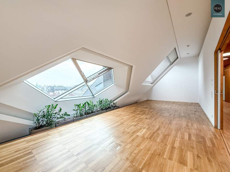 Toplage! Repräsentative Büroflächen im DG eines Palais an Topadresse nahe Freyung & Herrengasse! Klimatisiert!