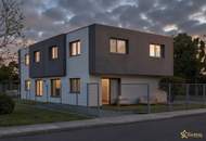 182 m² GARTENPARADIES FÜR DIE GANZE FAMILIE. WIENERBERGER-NEUBAU-HAUS . PROVISIONSFREI für den Käufer.
